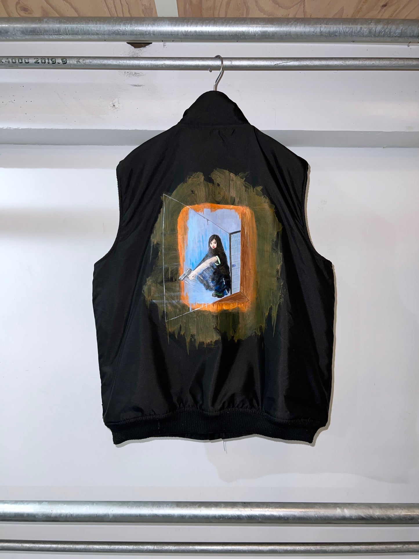 'CLEAR-EYED' Fleece-Lined Vest