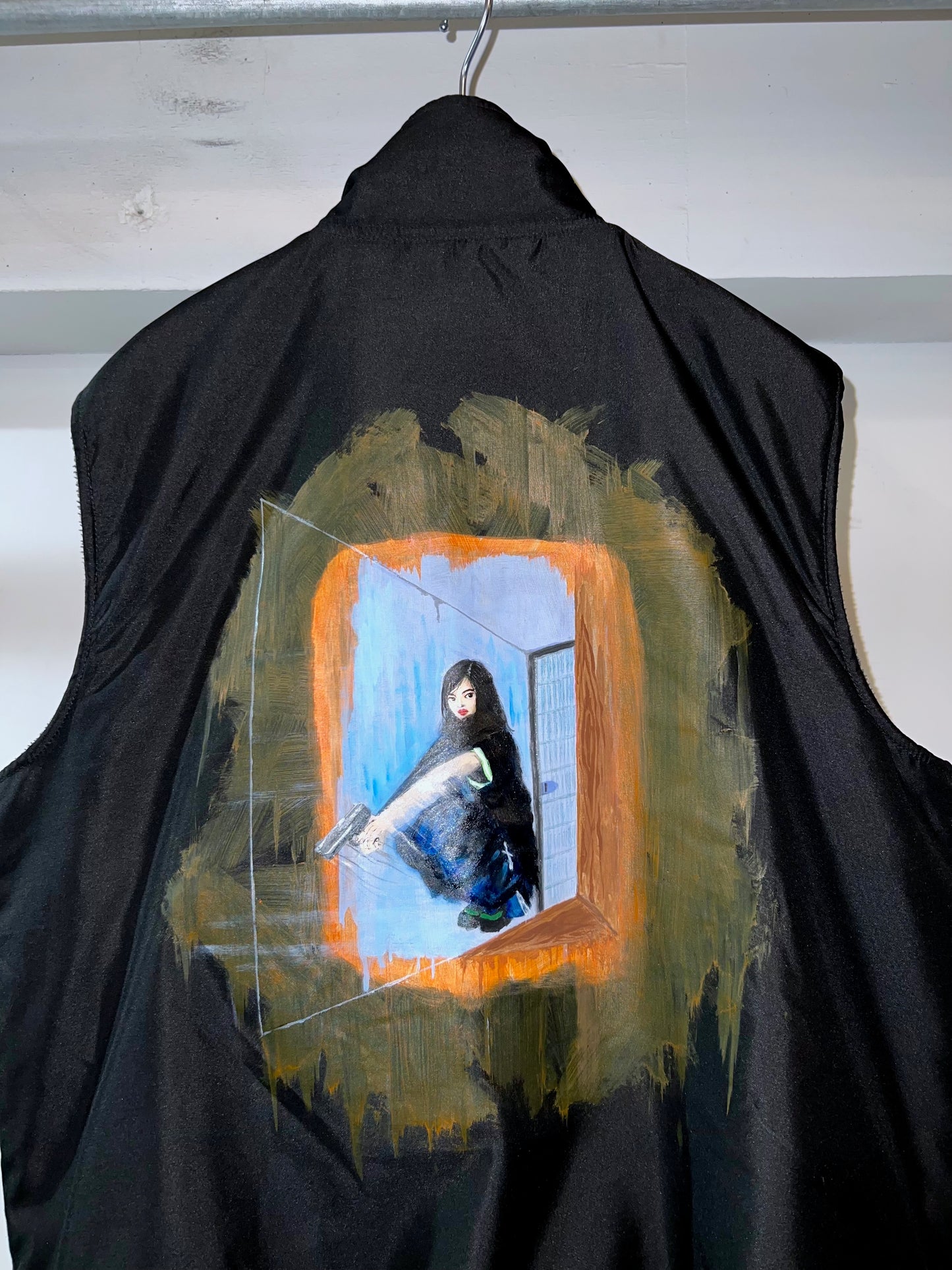 'CLEAR-EYED' Fleece-Lined Vest