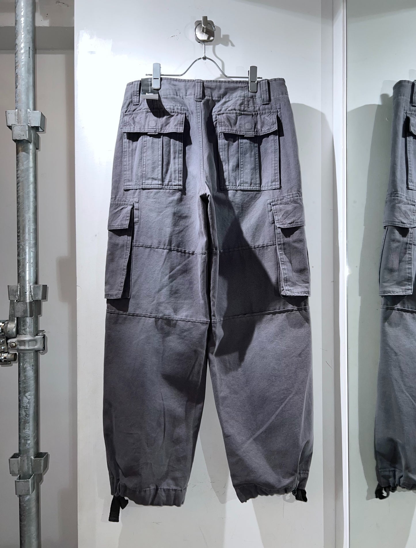 NoBo Grey WideLeg Cargos