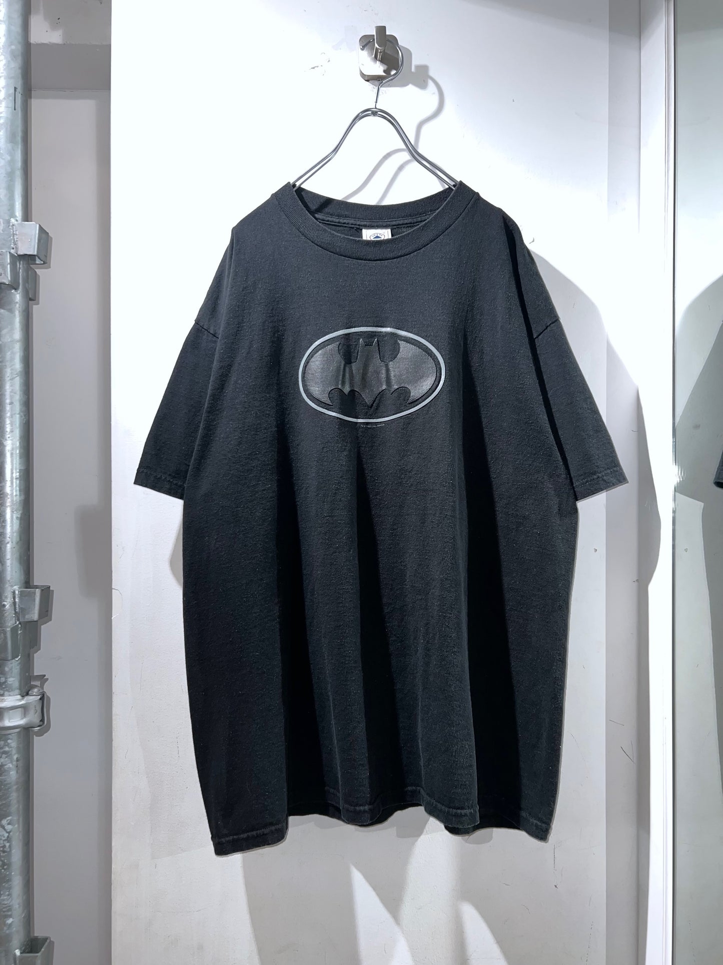 00s Vintage Batman Leather Emblem Tee