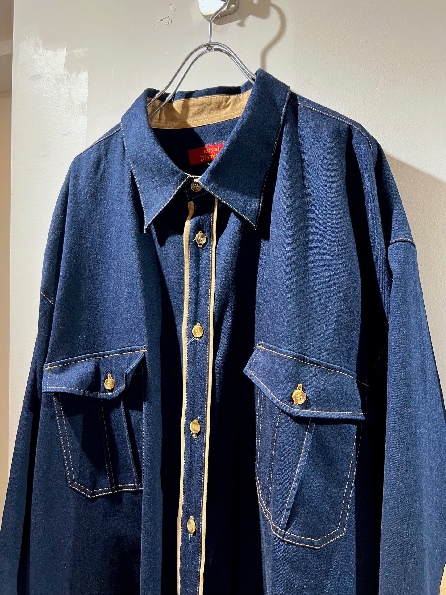 00s Oversized Design Outer Shirt
