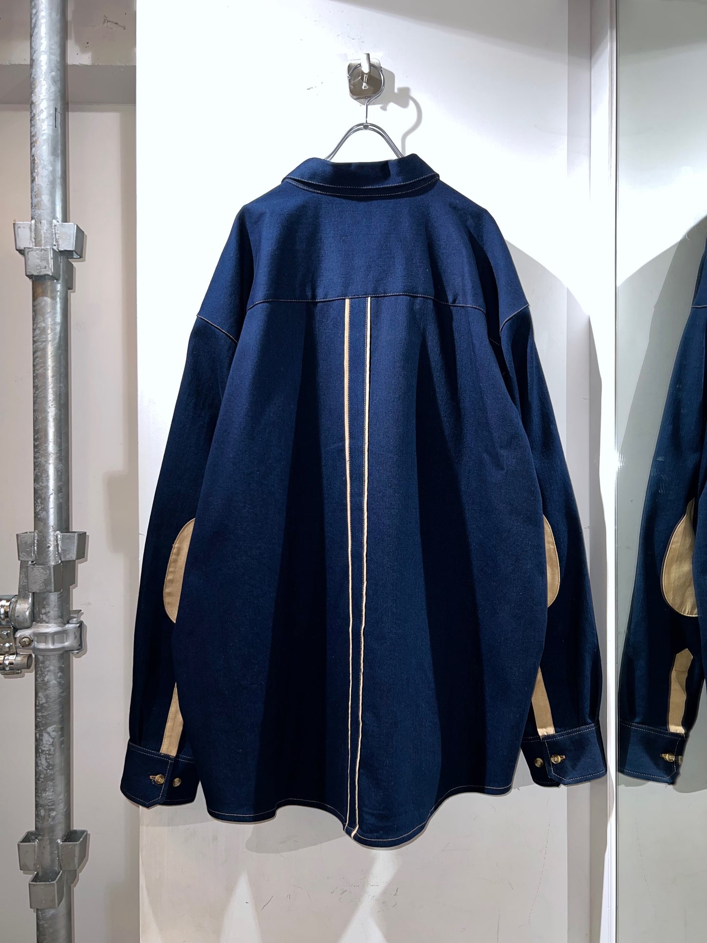 00s Oversized Design Outer Shirt