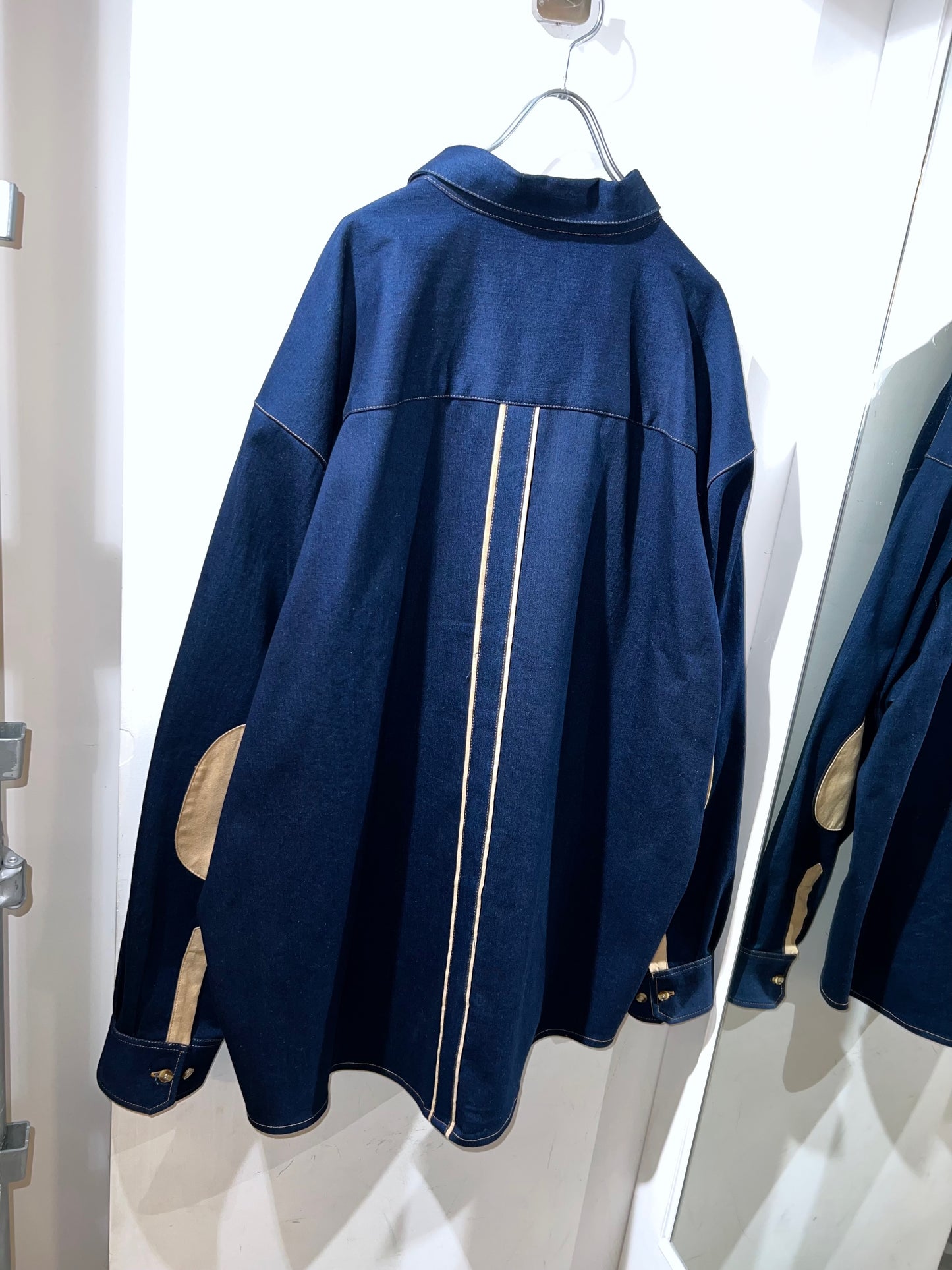 00s Oversized Design Outer Shirt