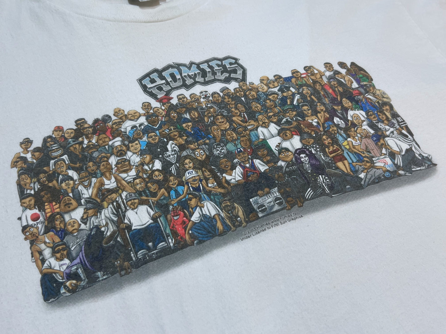 Rare '03 HOMIES Graphic T-shirt