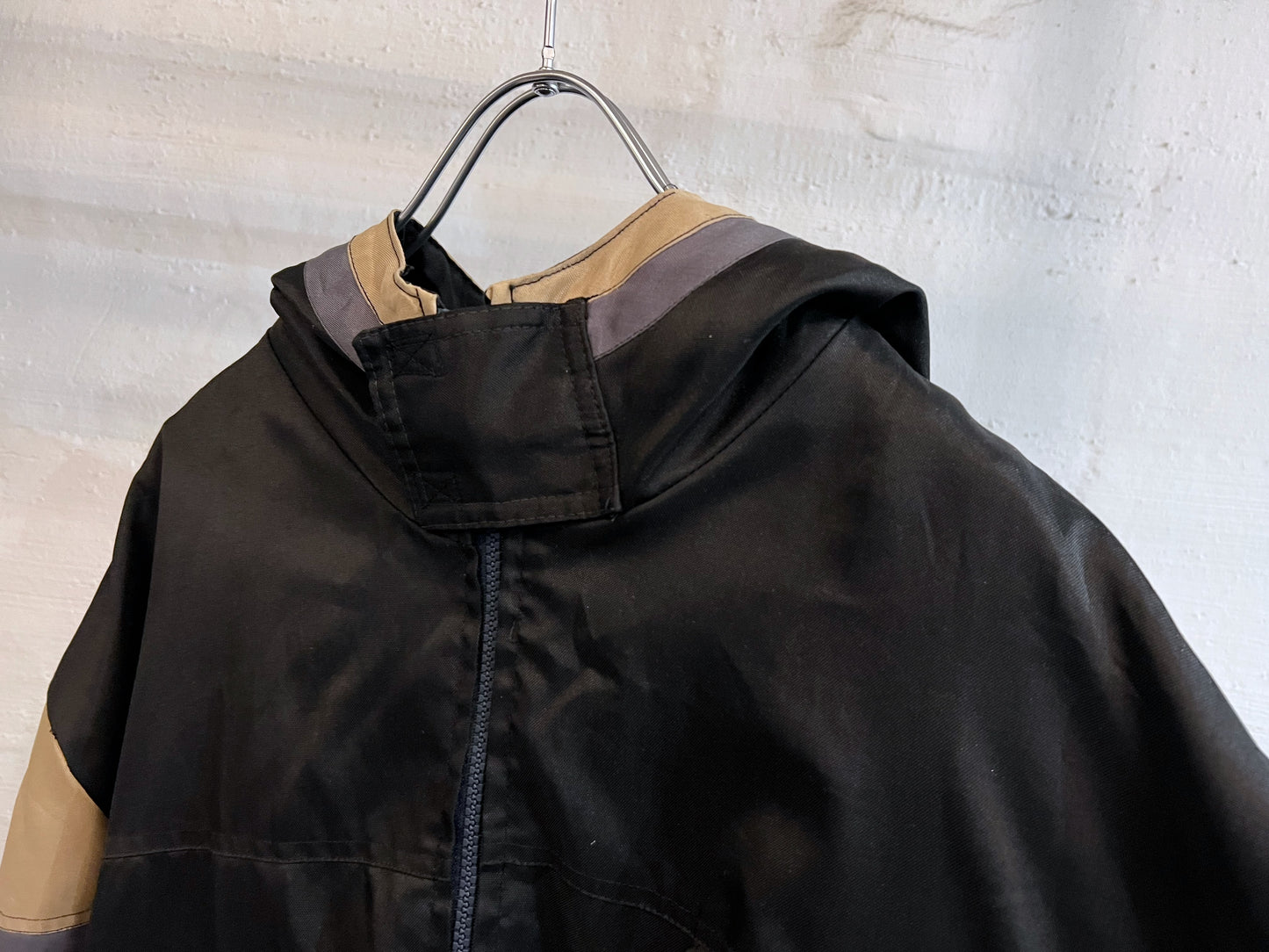 old Euro Essenza Quilt-Lined Colorblock Jacket