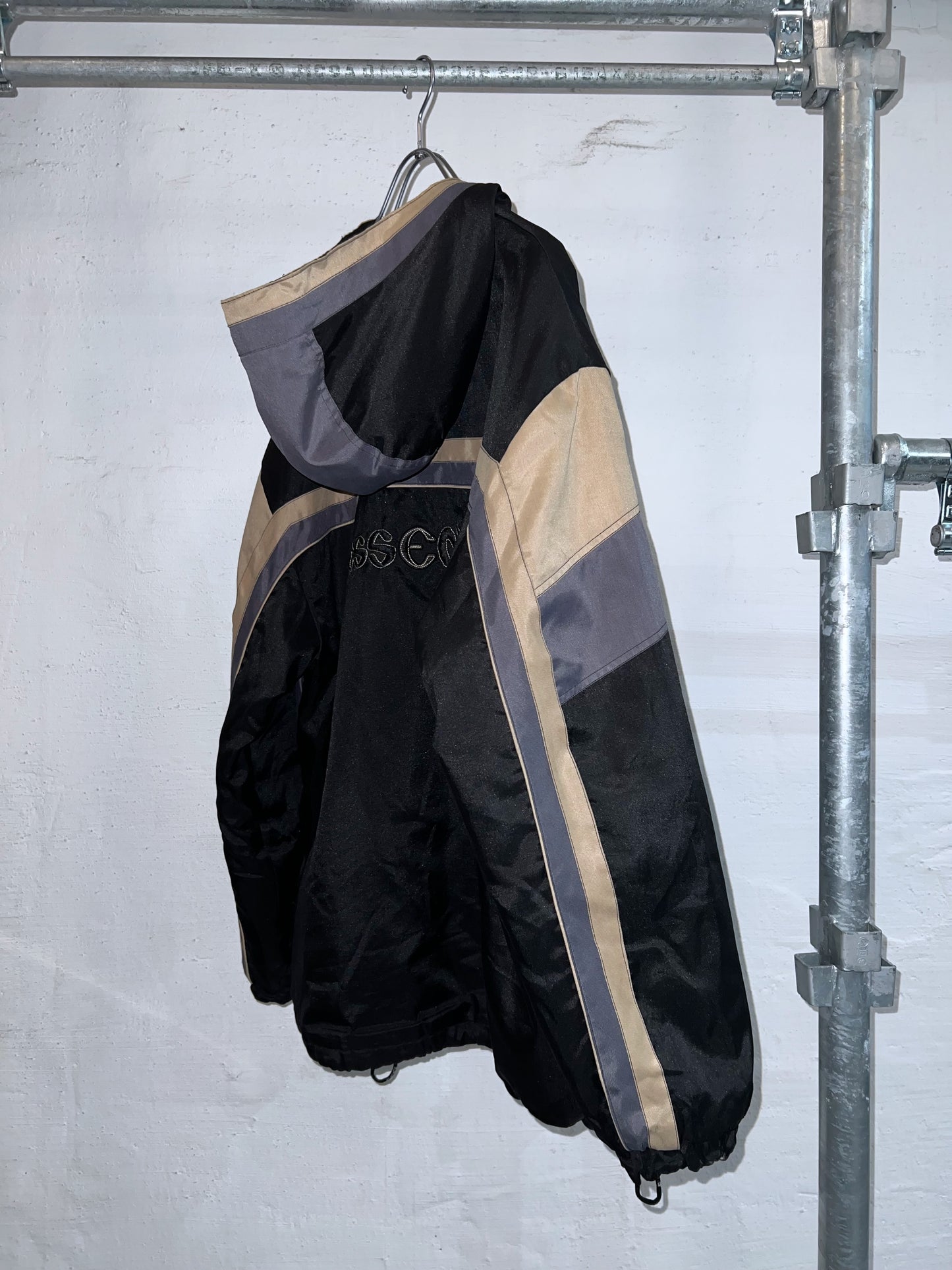 old Euro Essenza Quilt-Lined Colorblock Jacket