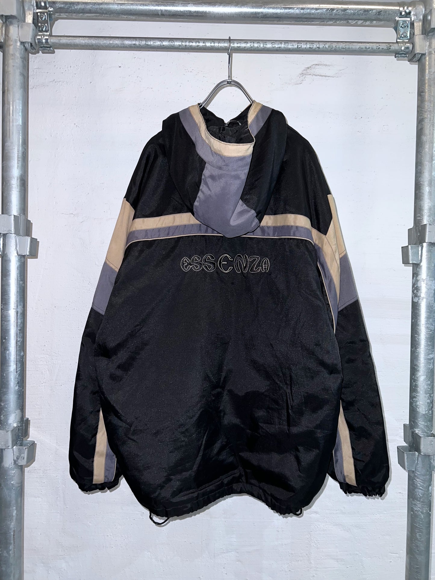 old Euro Essenza Quilt-Lined Colorblock Jacket
