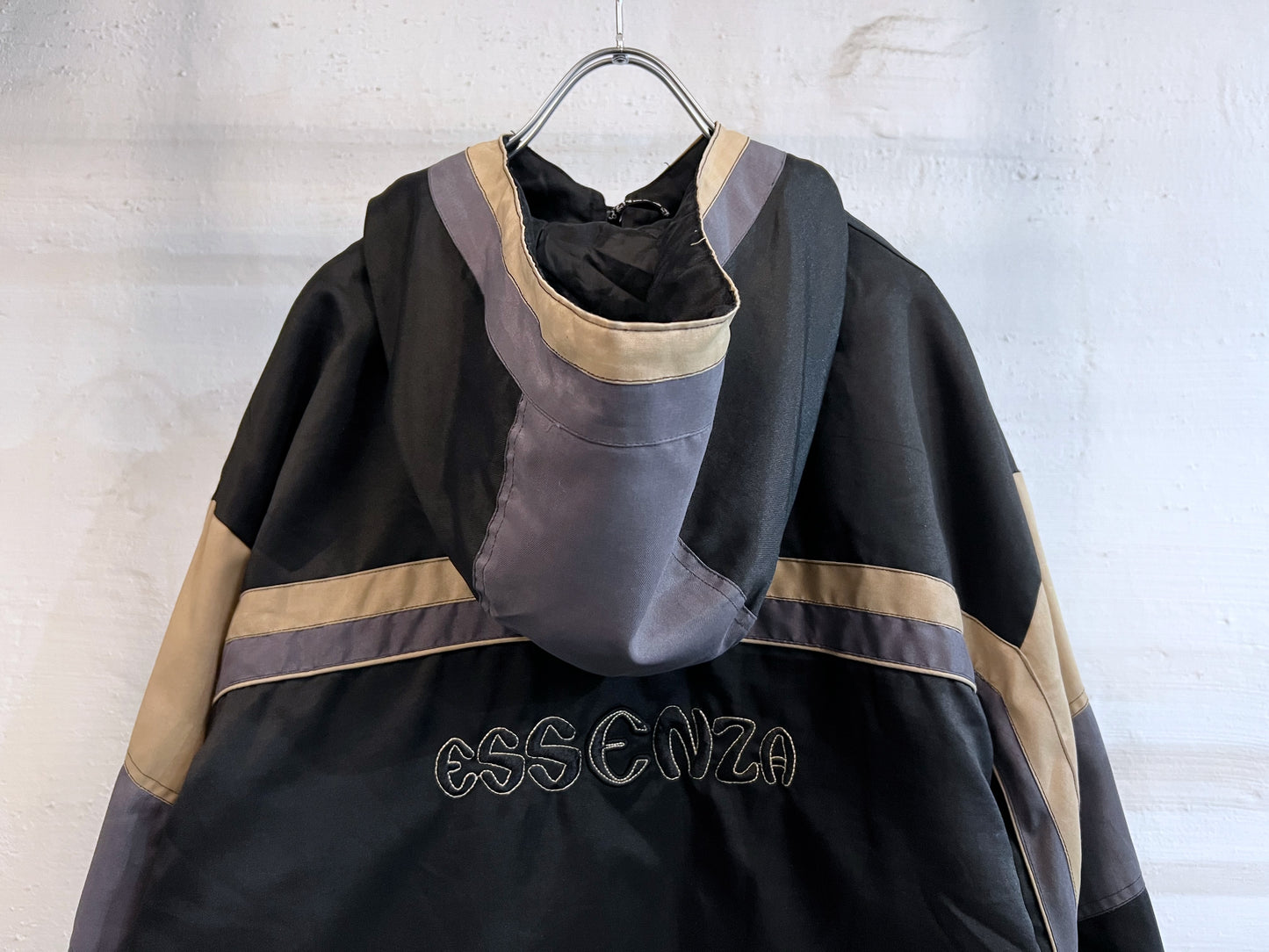 old Euro Essenza Quilt-Lined Colorblock Jacket