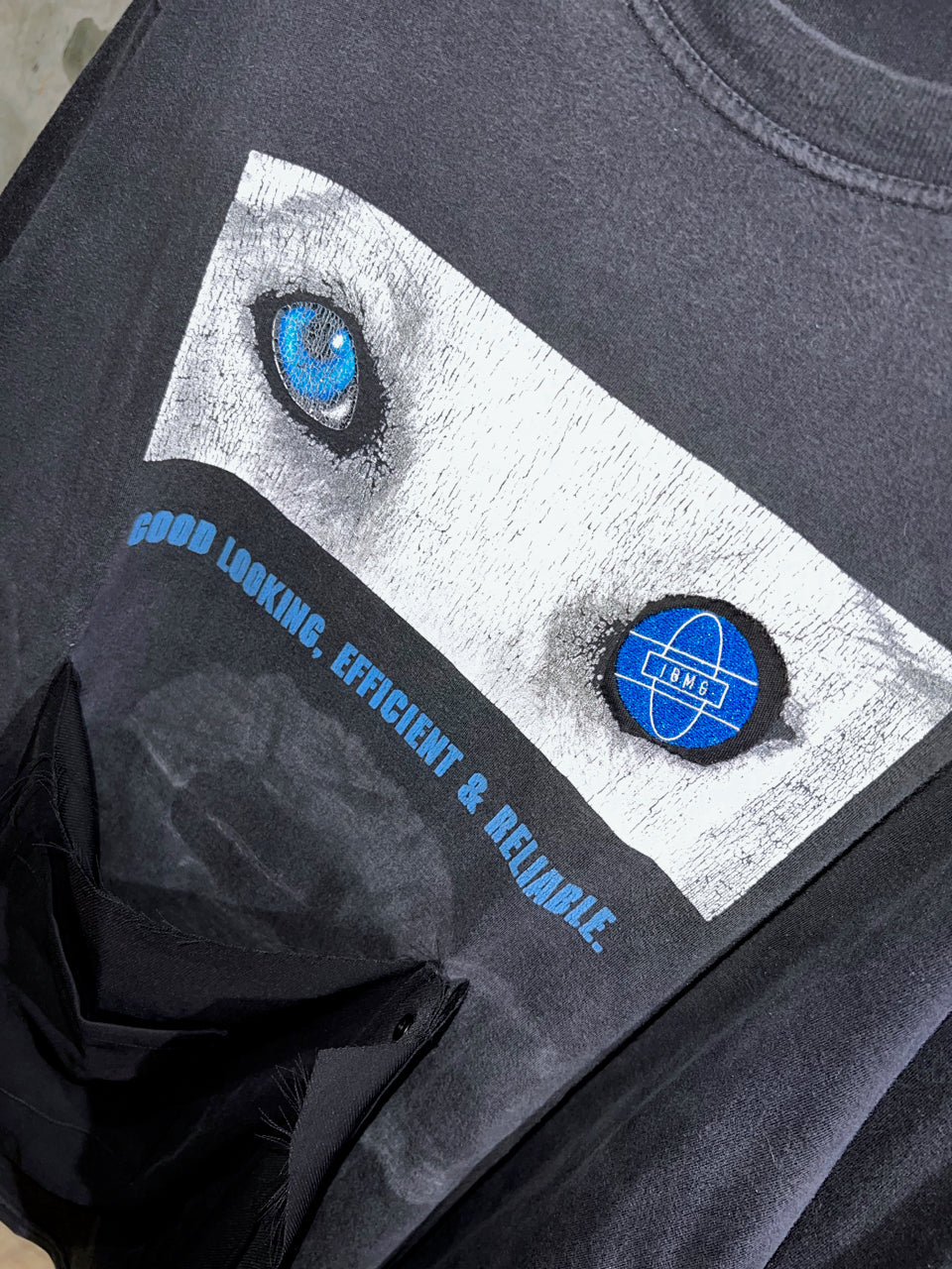 IBMG × BAU EFFICIENT & RELIABLE POCKET TEE
