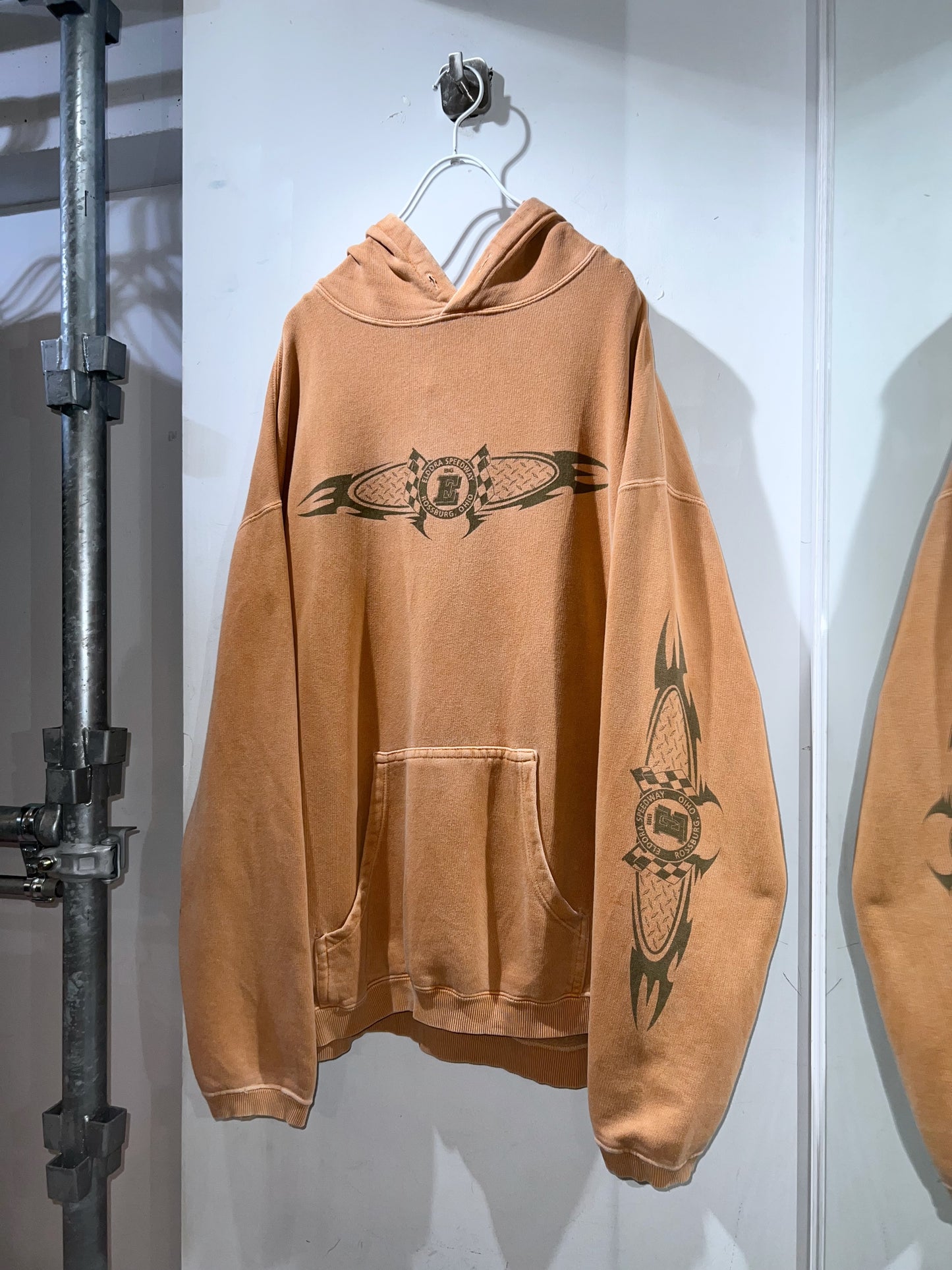 Authentic Pigment Printed Boxy Hoodie