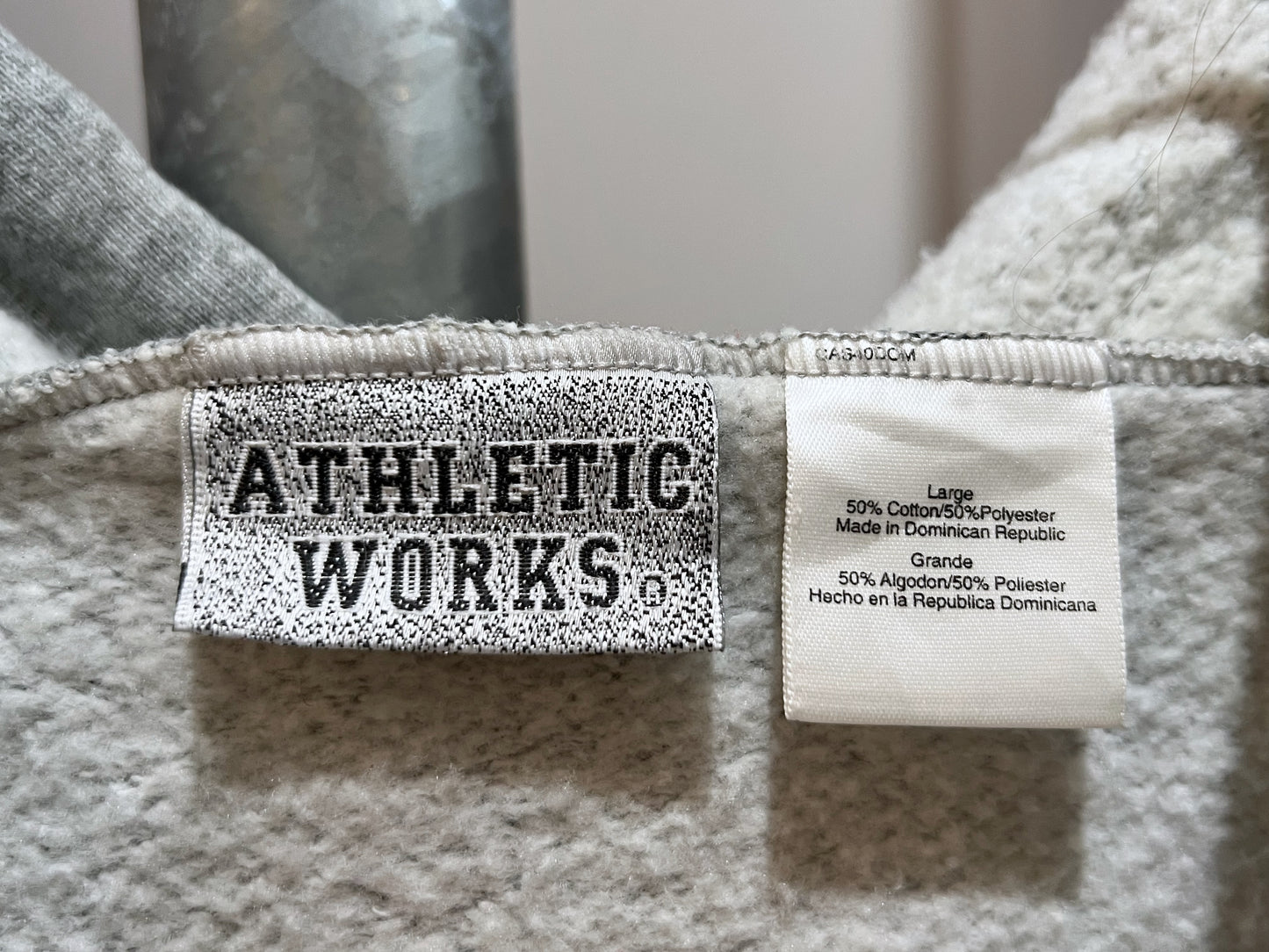 Athletic Works Sleeveless Zip-Up Hoodie