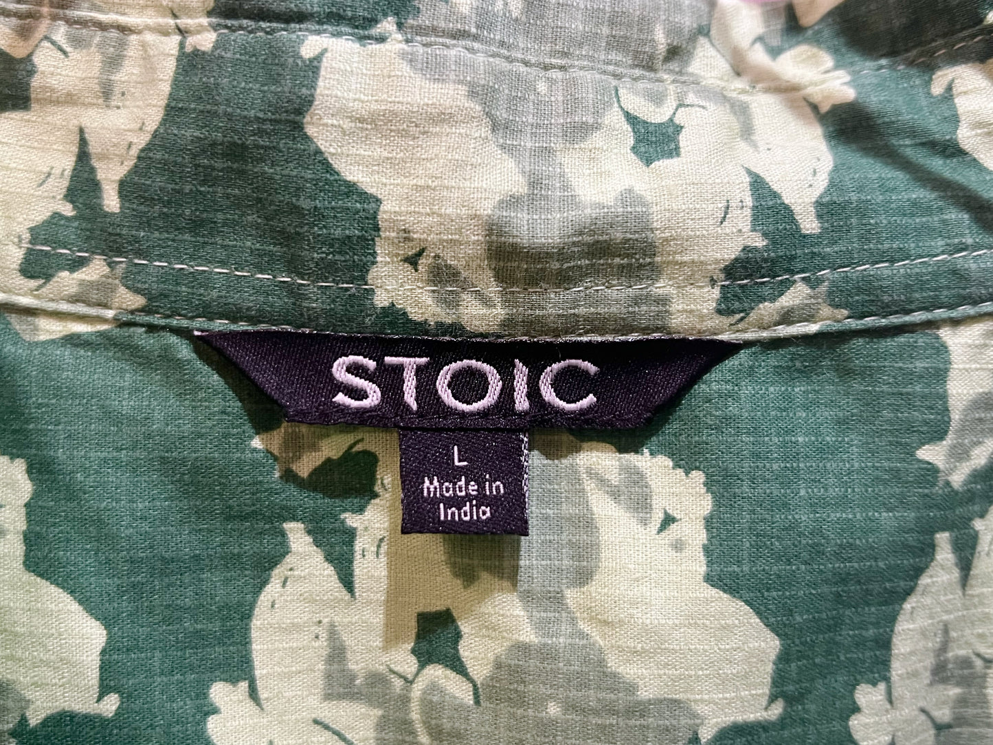 00s STOIC Rip Stop Camouflage Military Shirt