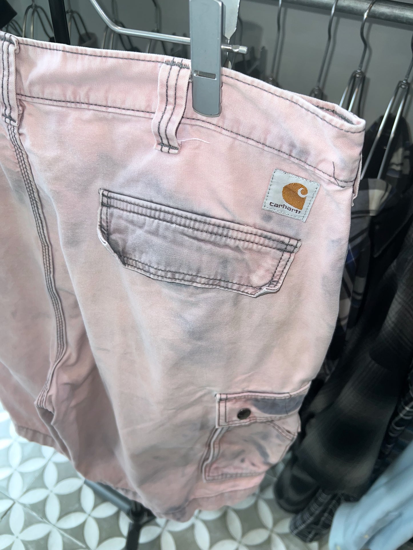 Carhartt Tie-Dye Cargo Shorts