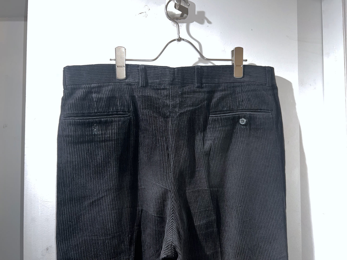 Old Black Cord Trousers