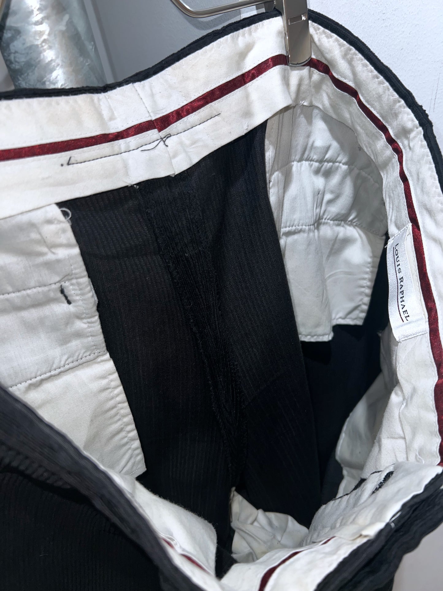 Old Black Cord Trousers
