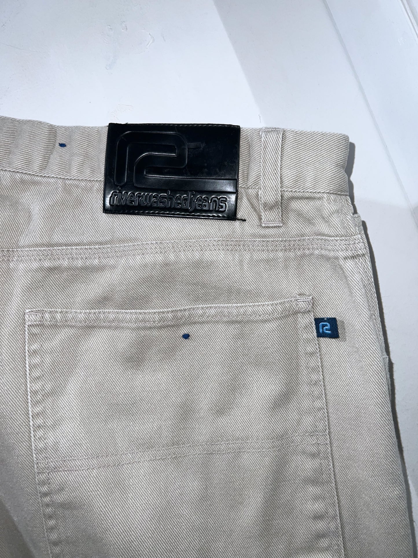 00s RIVERWASHEDJEANS Flare Baggy Painter Pants