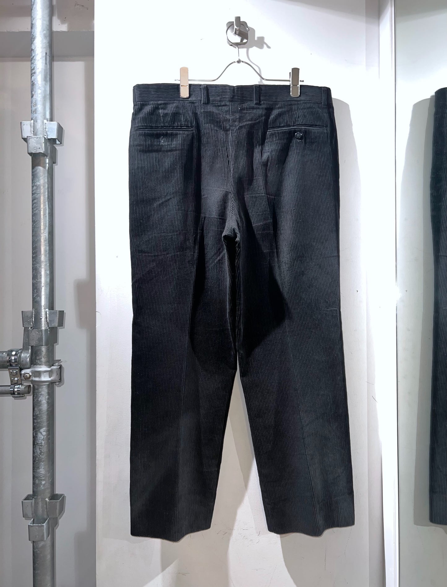 Old Black Cord Trousers