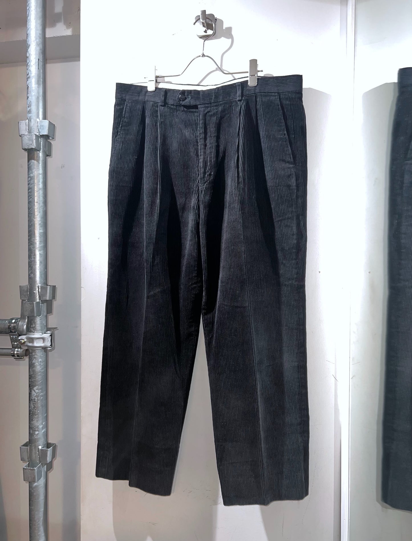 Old Black Cord Trousers