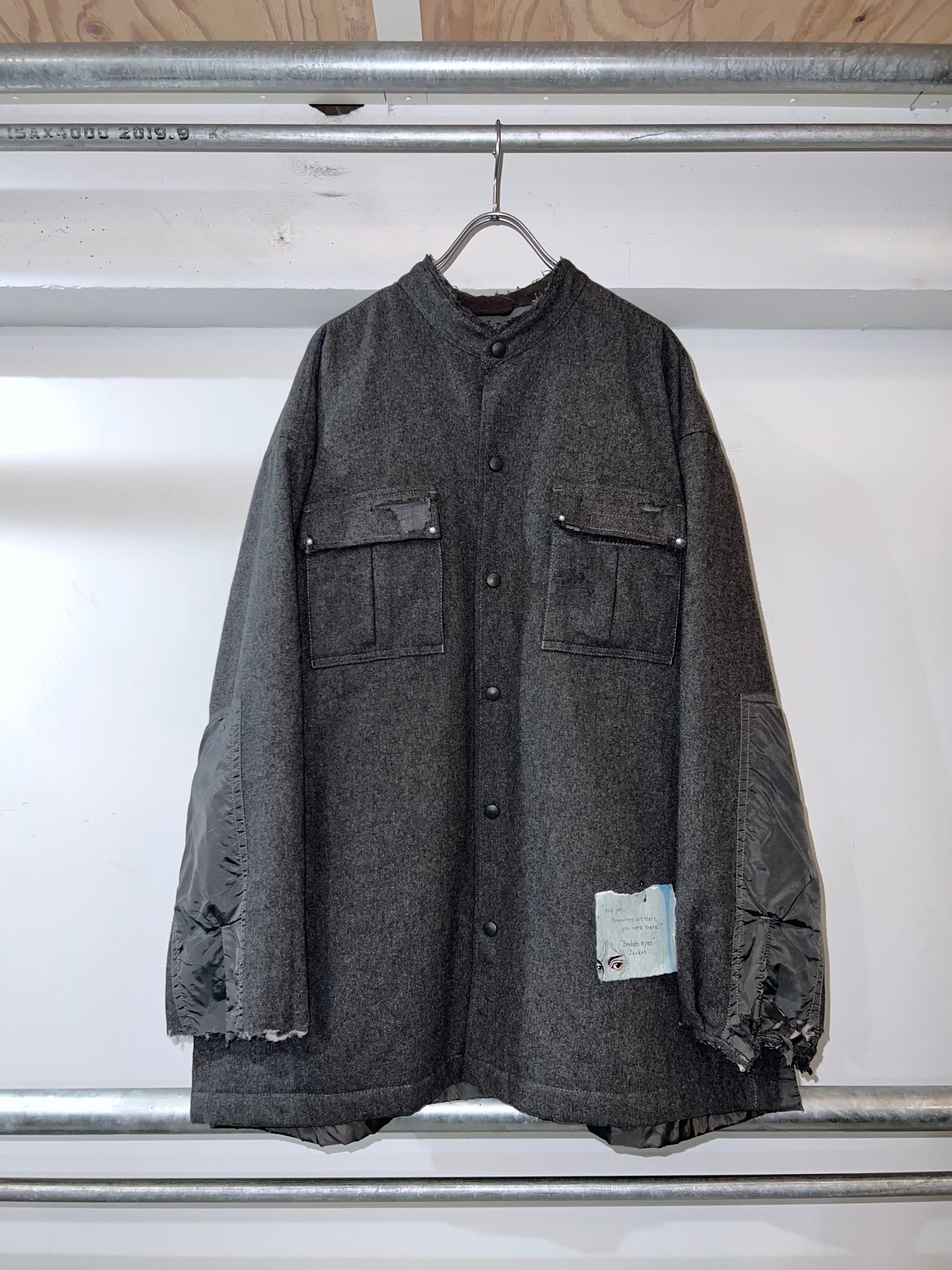 'CREAR-EYED' Broken eyes Jacket