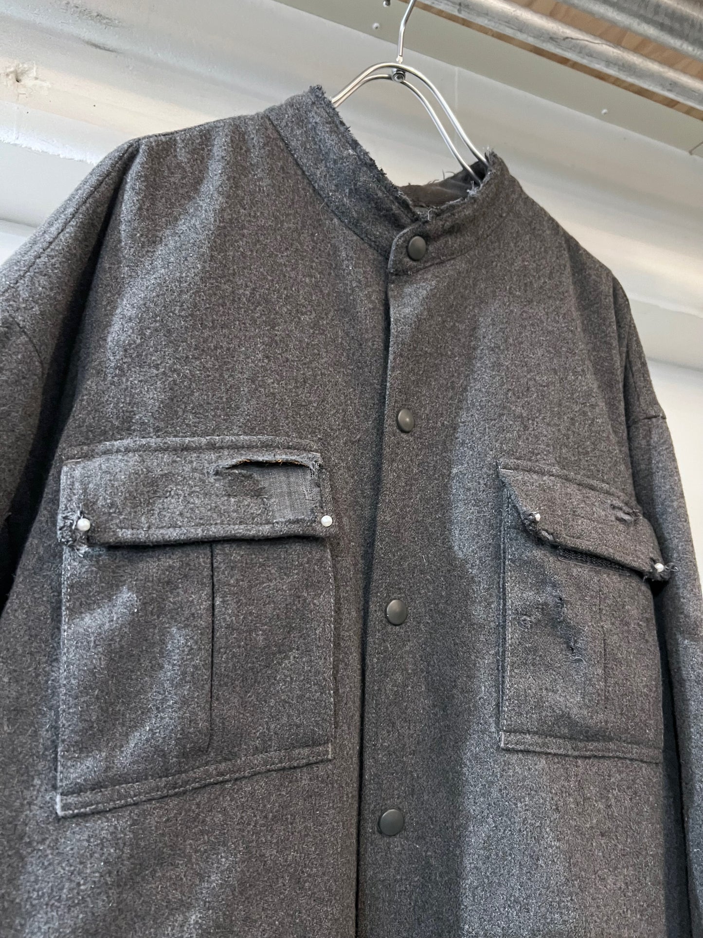 'CREAR-EYED' Broken eyes Jacket