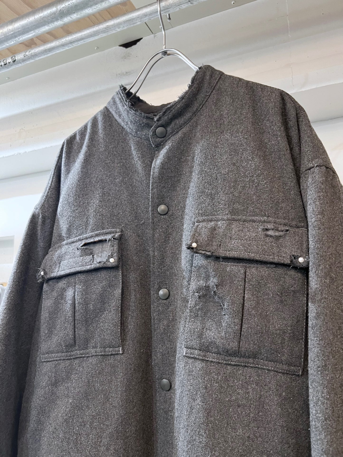 'CREAR-EYED' Broken eyes Jacket