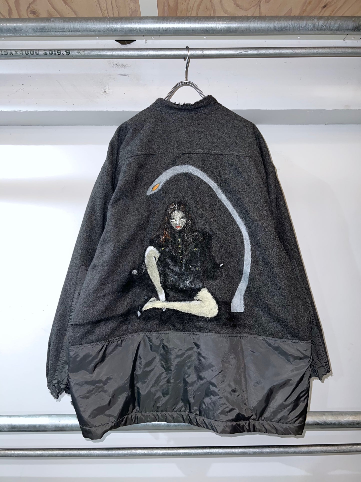 'CREAR-EYED' Broken eyes Jacket