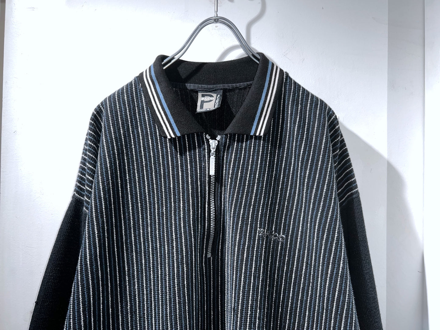 00s PACO 1/4 Zip Striped Shirt