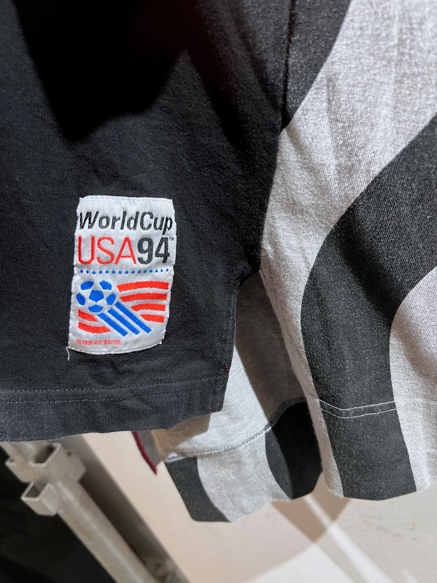 90s Vintage Adidas World Cup USA 94 T-Parka