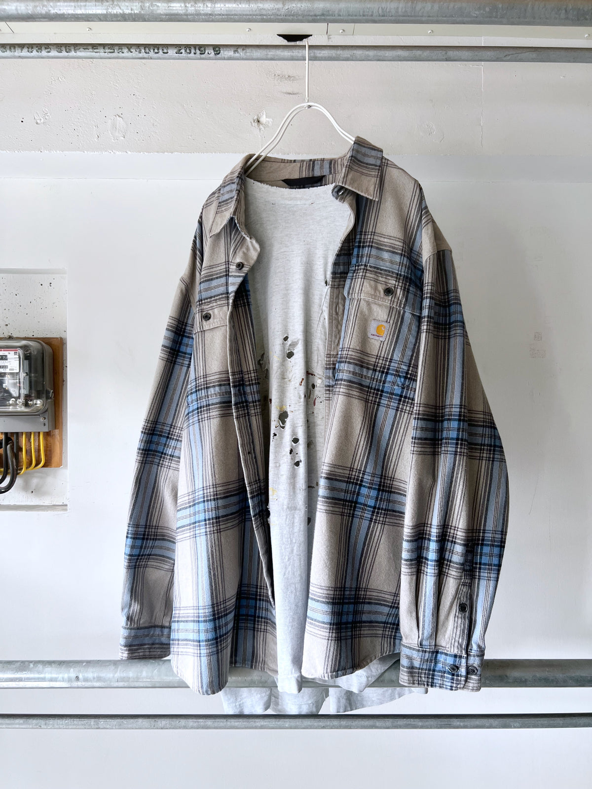 Carhartt Heavyweight Cotton Plaid Shirt