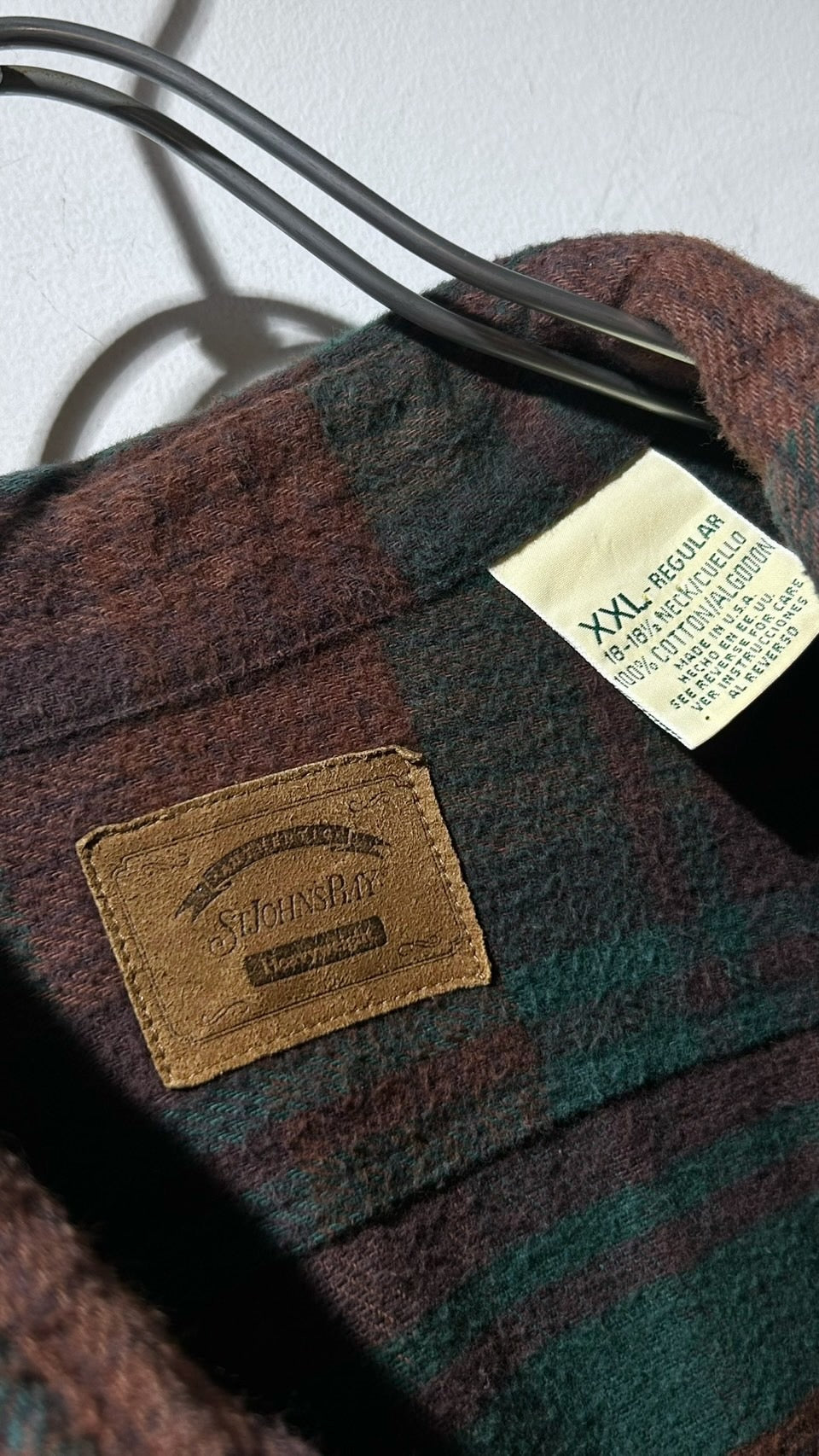 90s St. Johns Bay Heavyweight Flannel Shirt