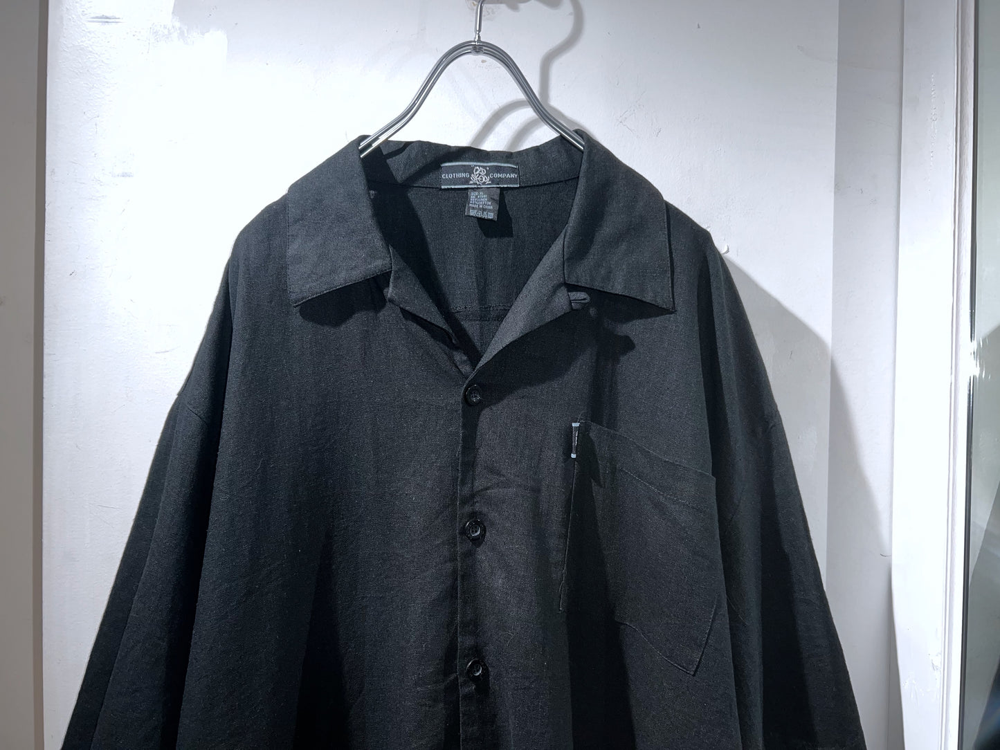 00s Old Skool Clothing Co. Linen Shirt