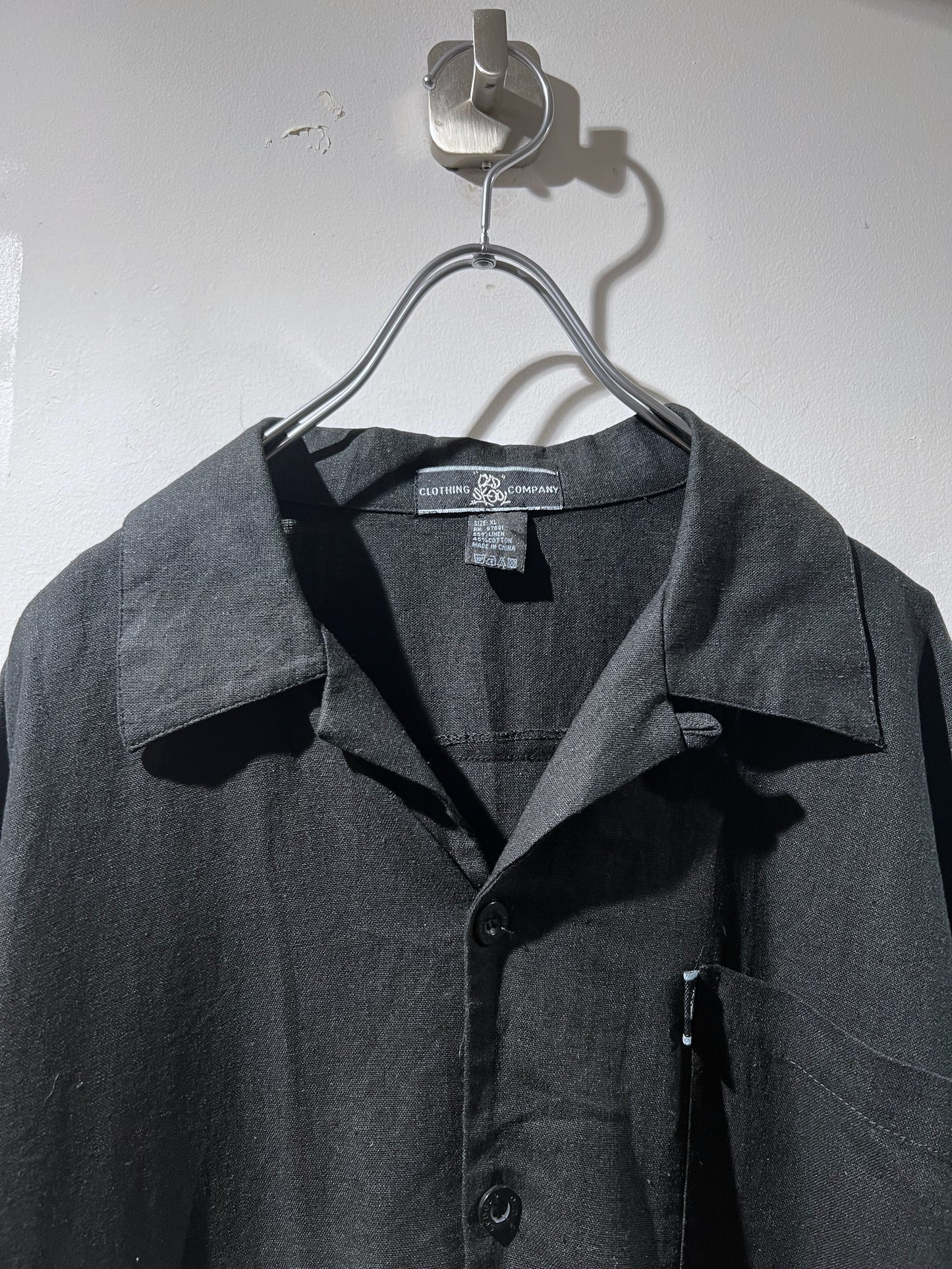 00s Old Skool Clothing Co. Linen Shirt