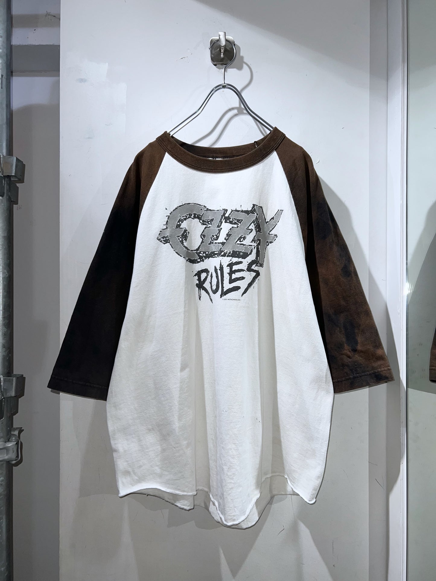 01' Ozzy Osbourne Raglan T-shirt