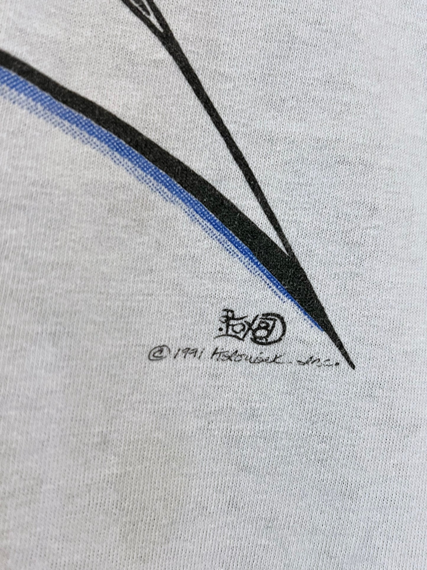 90s Vintage Graffiti Man Printed Tee