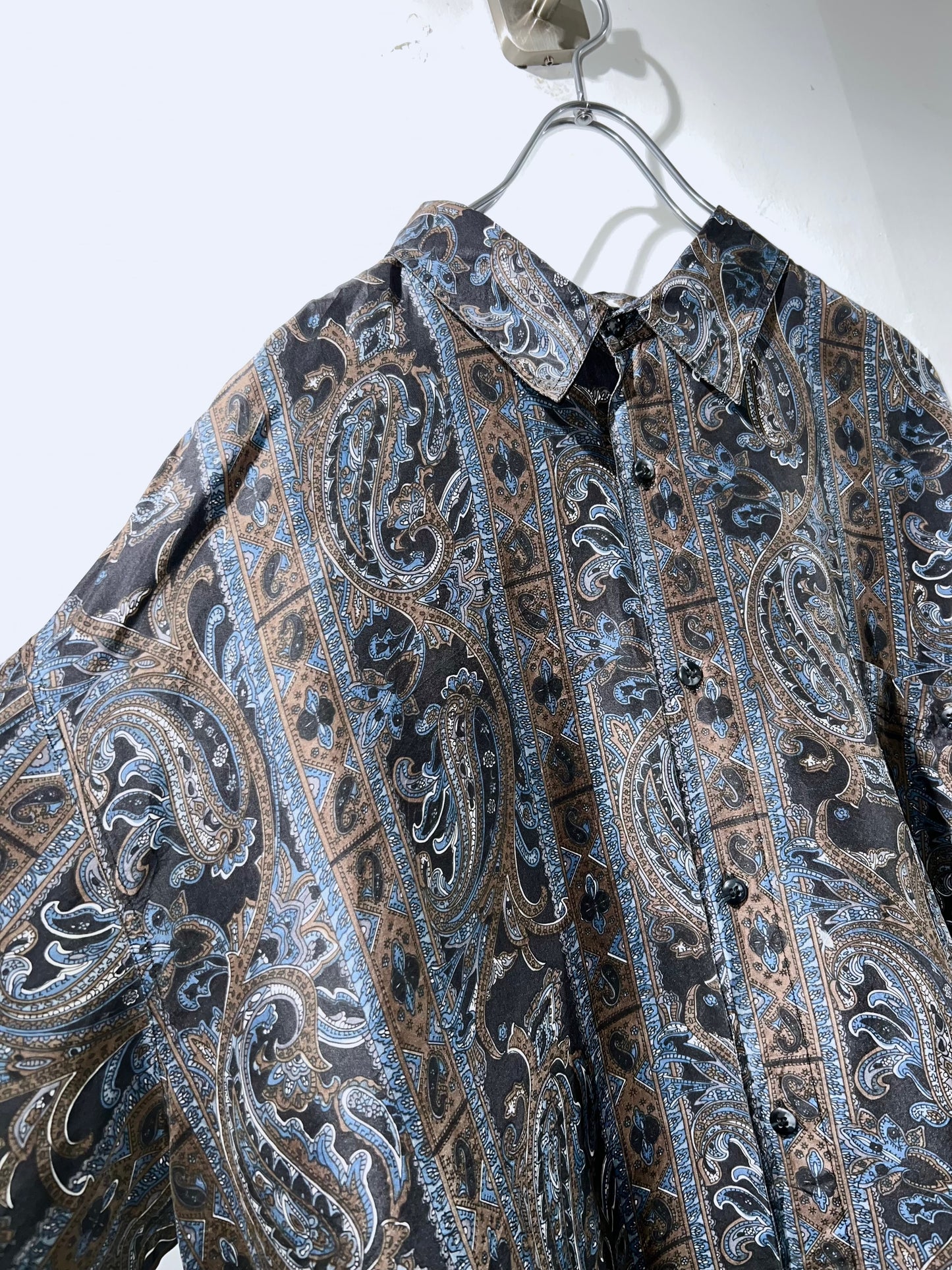 Old Silk Paisley Shirt