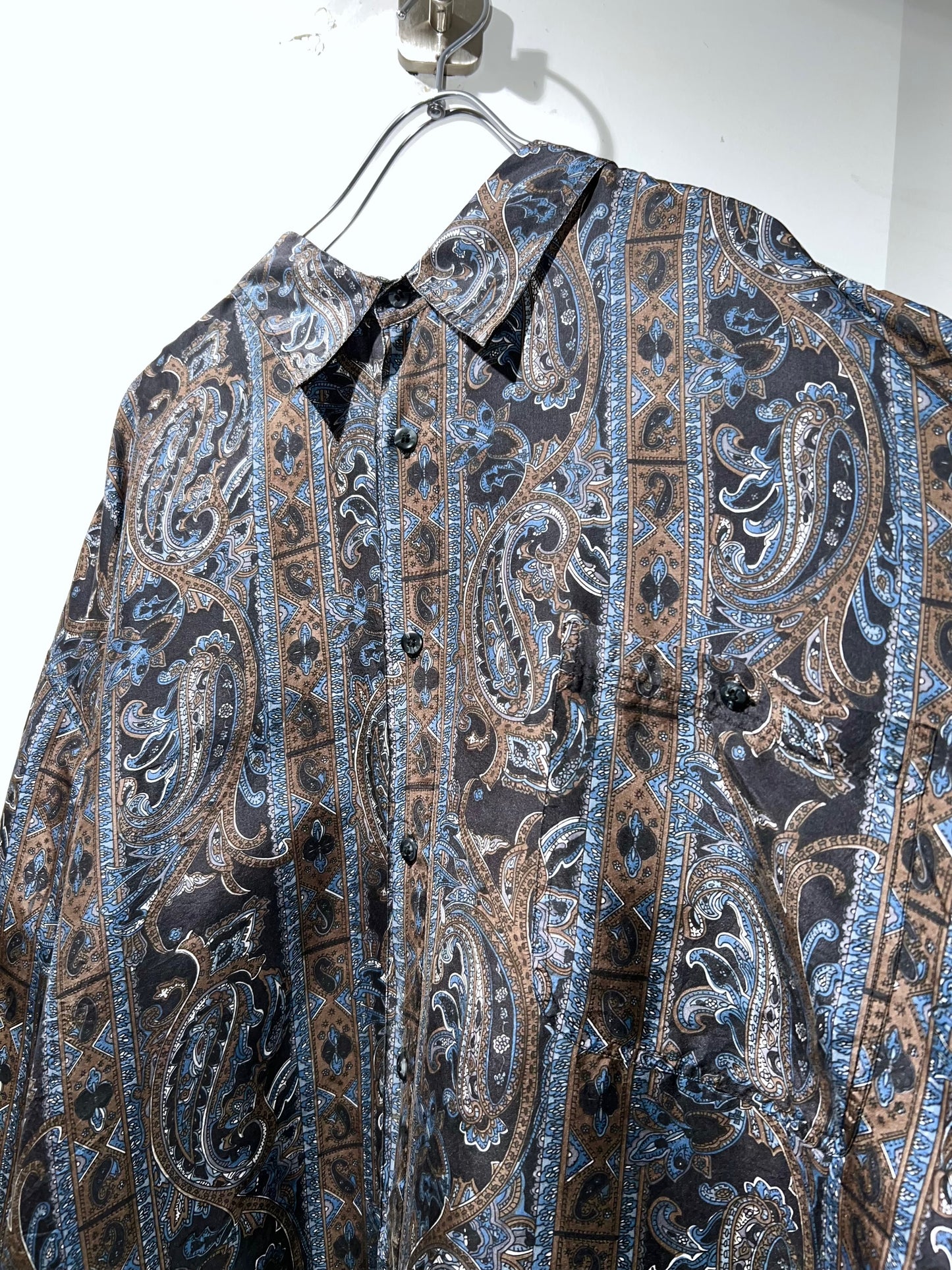Old Silk Paisley Shirt