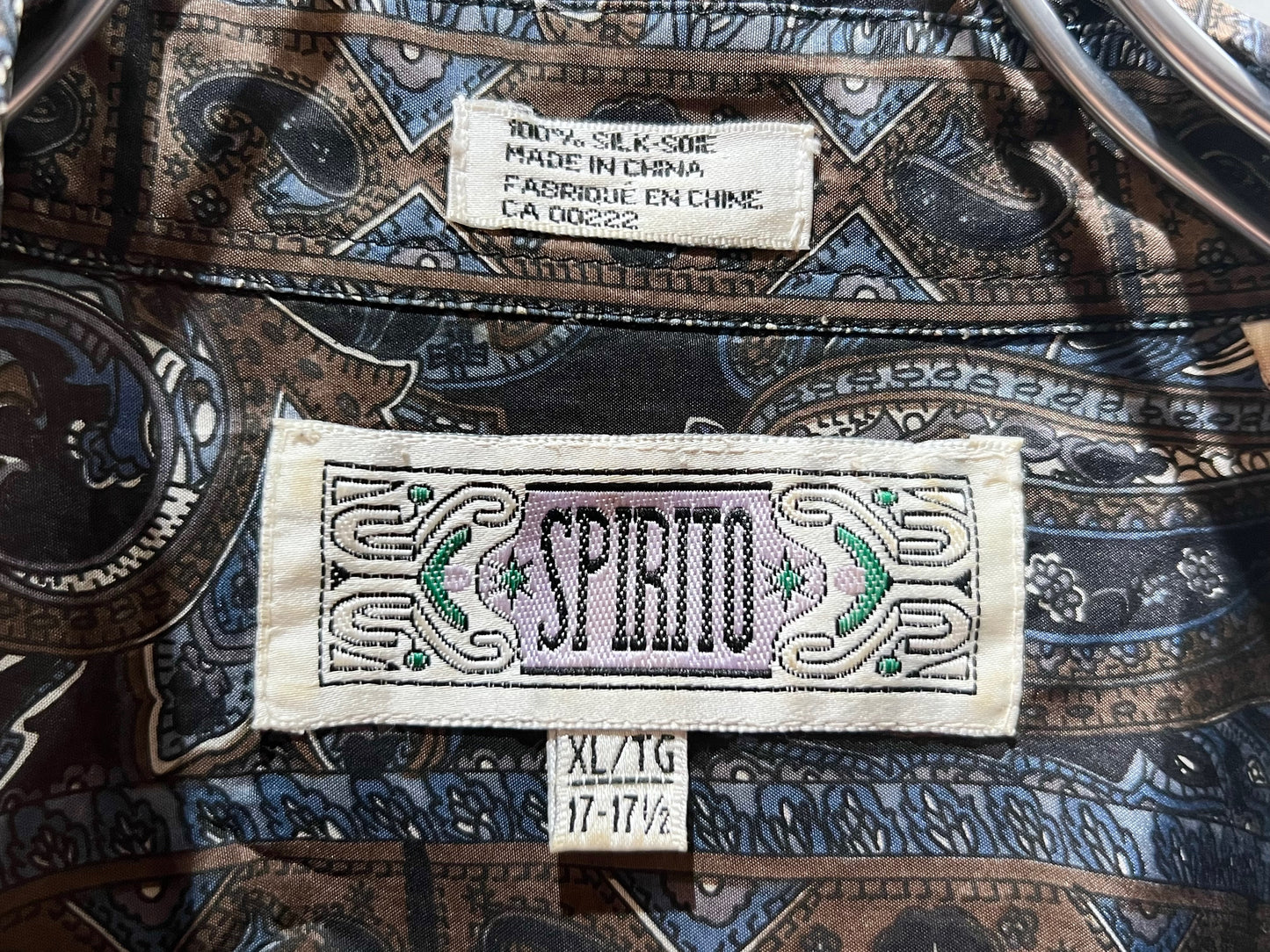 Old Silk Paisley Shirt