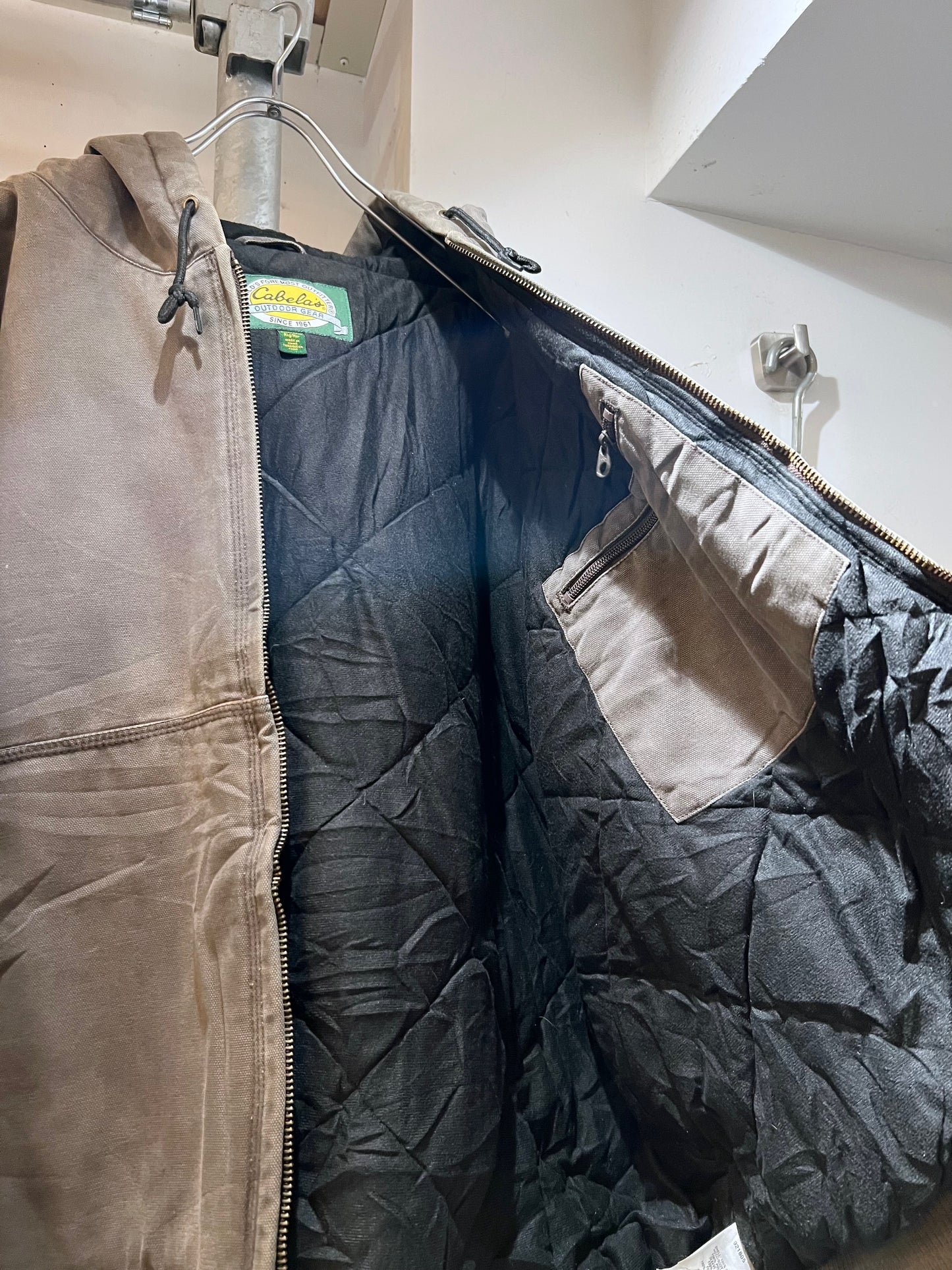 Cabela's Hard Canvas Hooded Jacket
