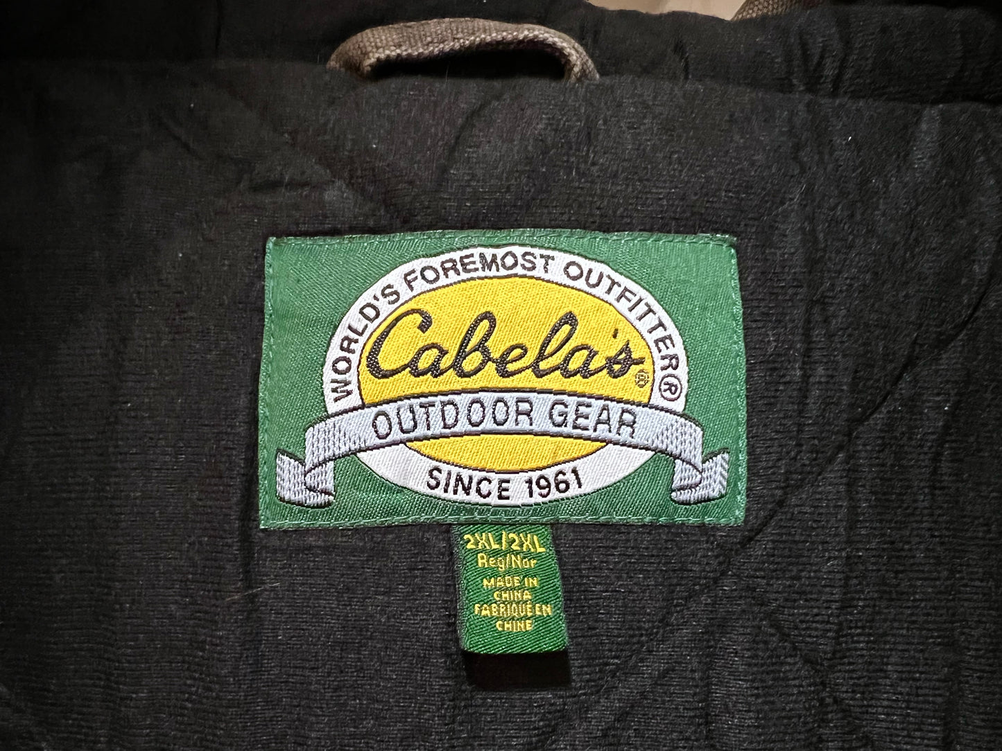Cabela's Hard Canvas Hooded Jacket