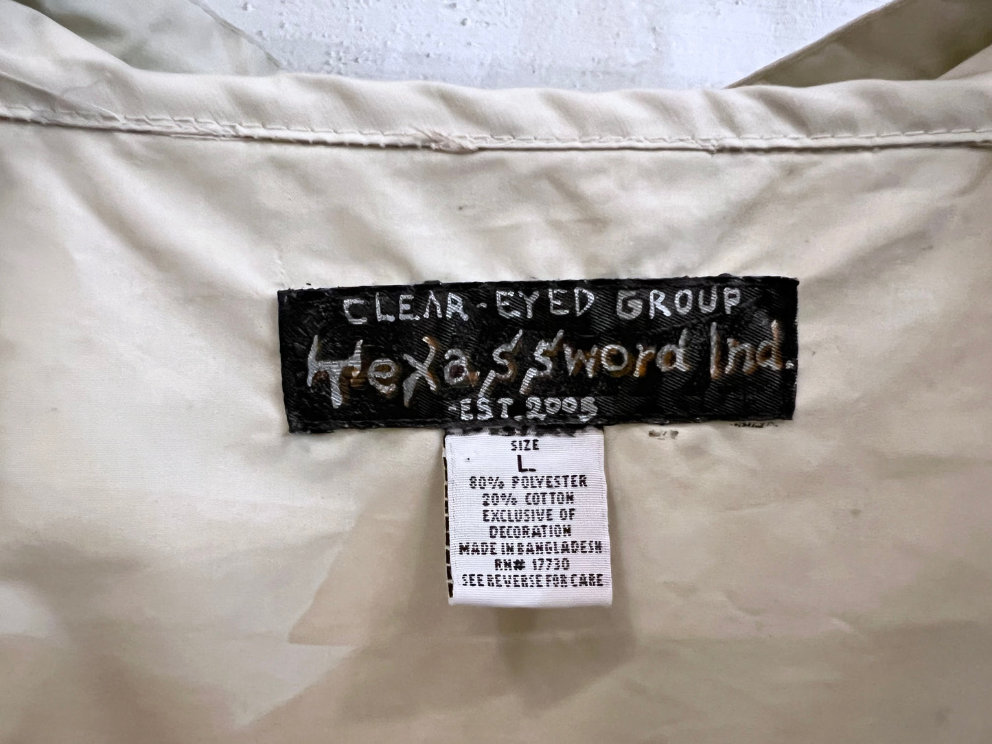 'CLEAR-EYED' Texas Sword Anorak Parka