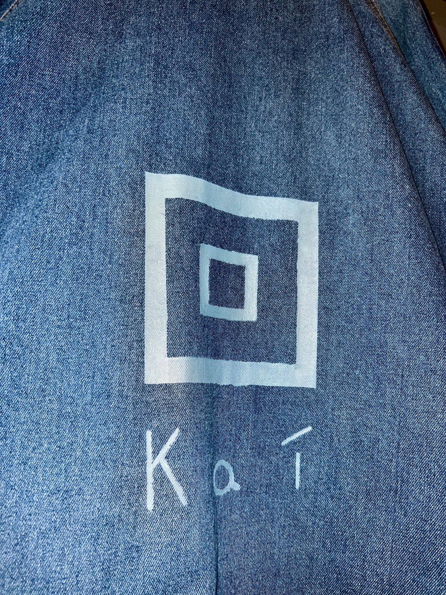 CLEAR-EYED 回 Denim Robe