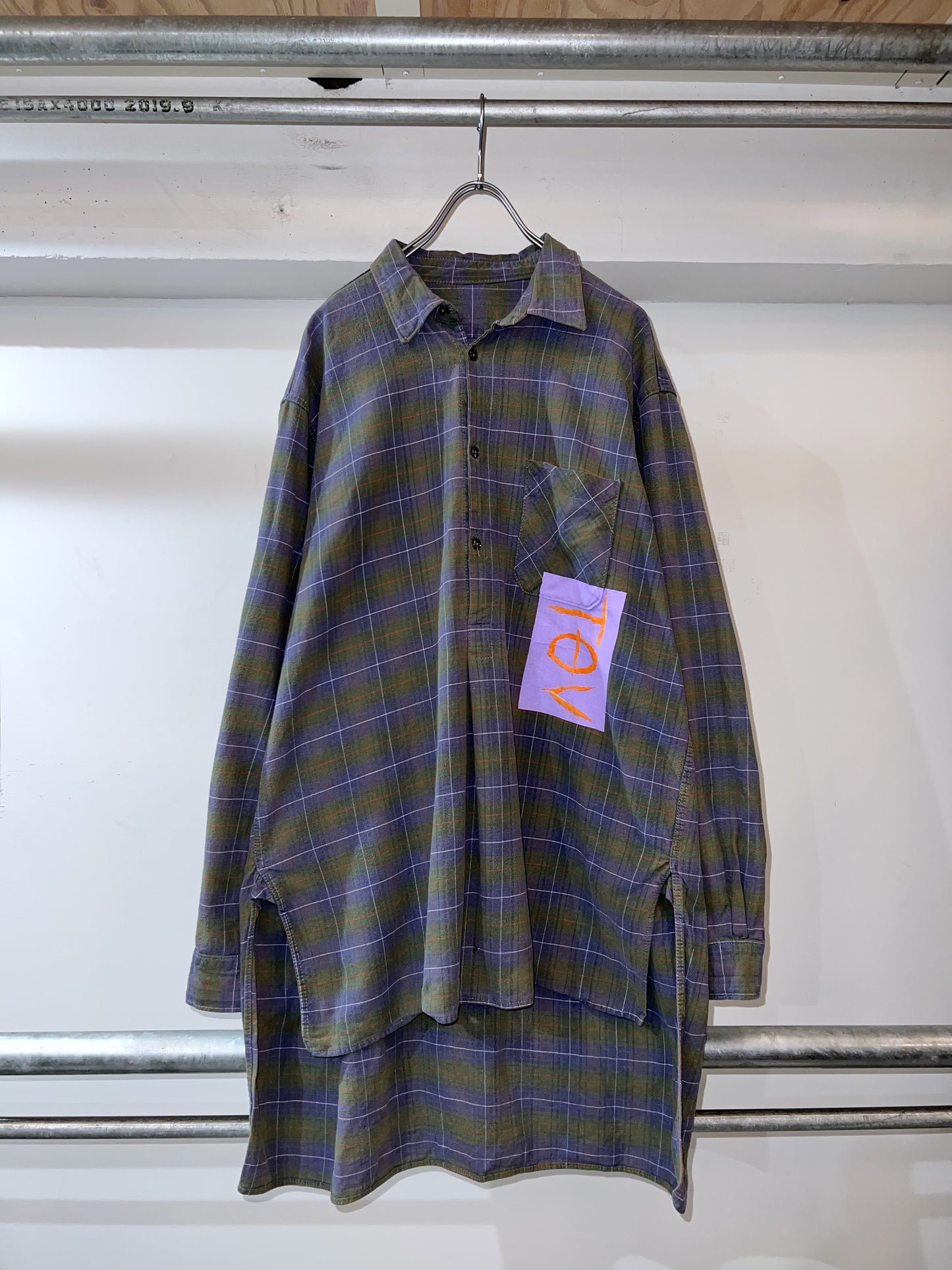 CLEAR-EYED "Will you touch this?" Long Shirt