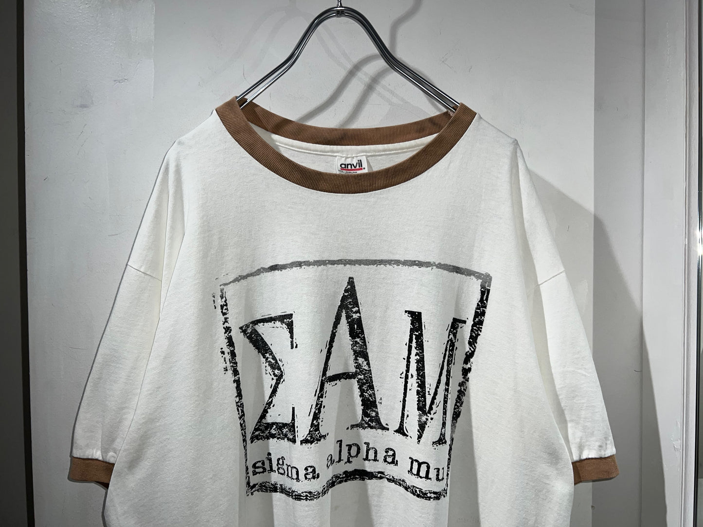 90s Vintage ΣΑΜ Ringer T-Shirt