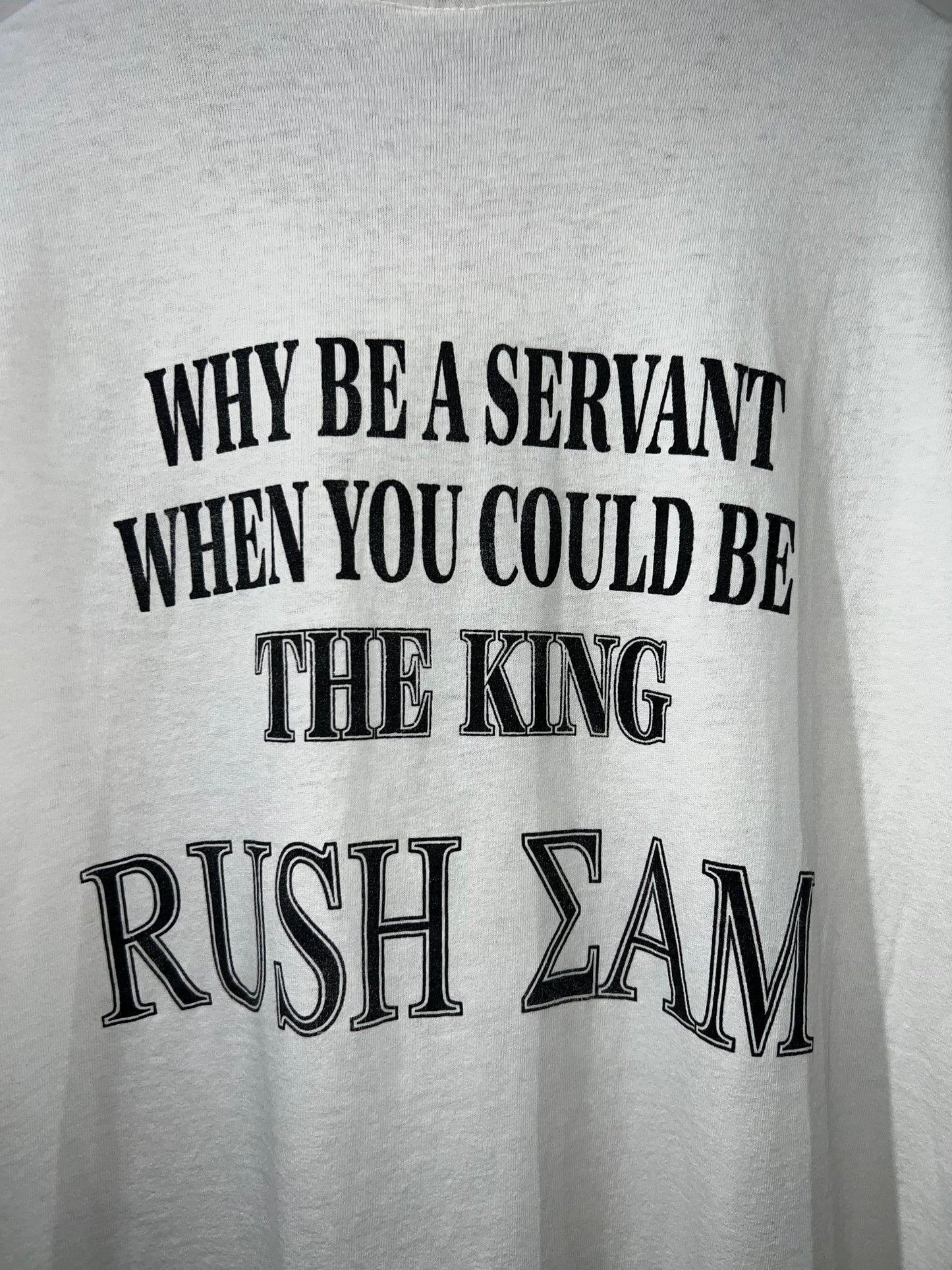 90s Vintage ΣΑΜ Ringer T-Shirt
