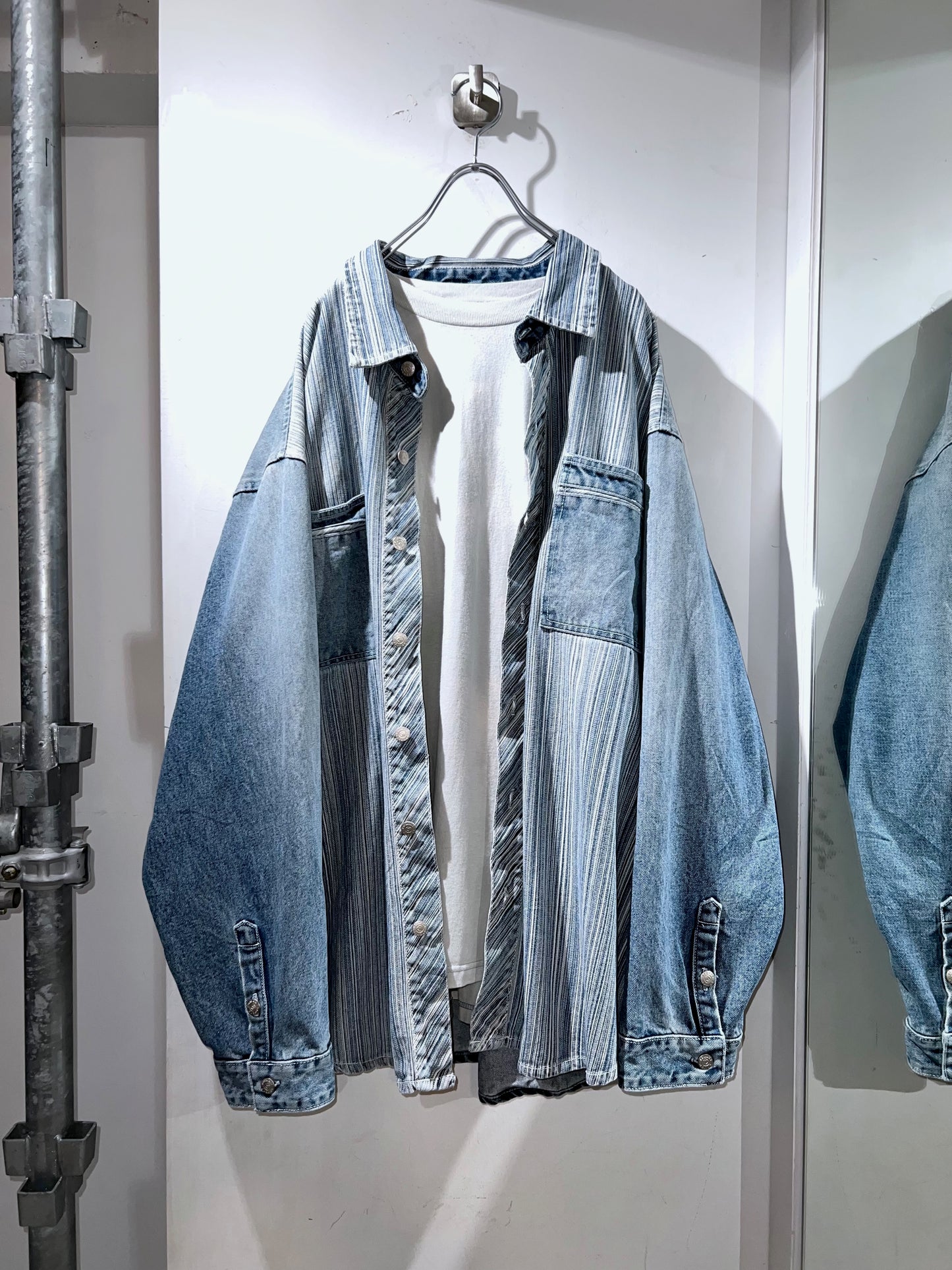 00s Koman Oversized Denim Shirt Jacket