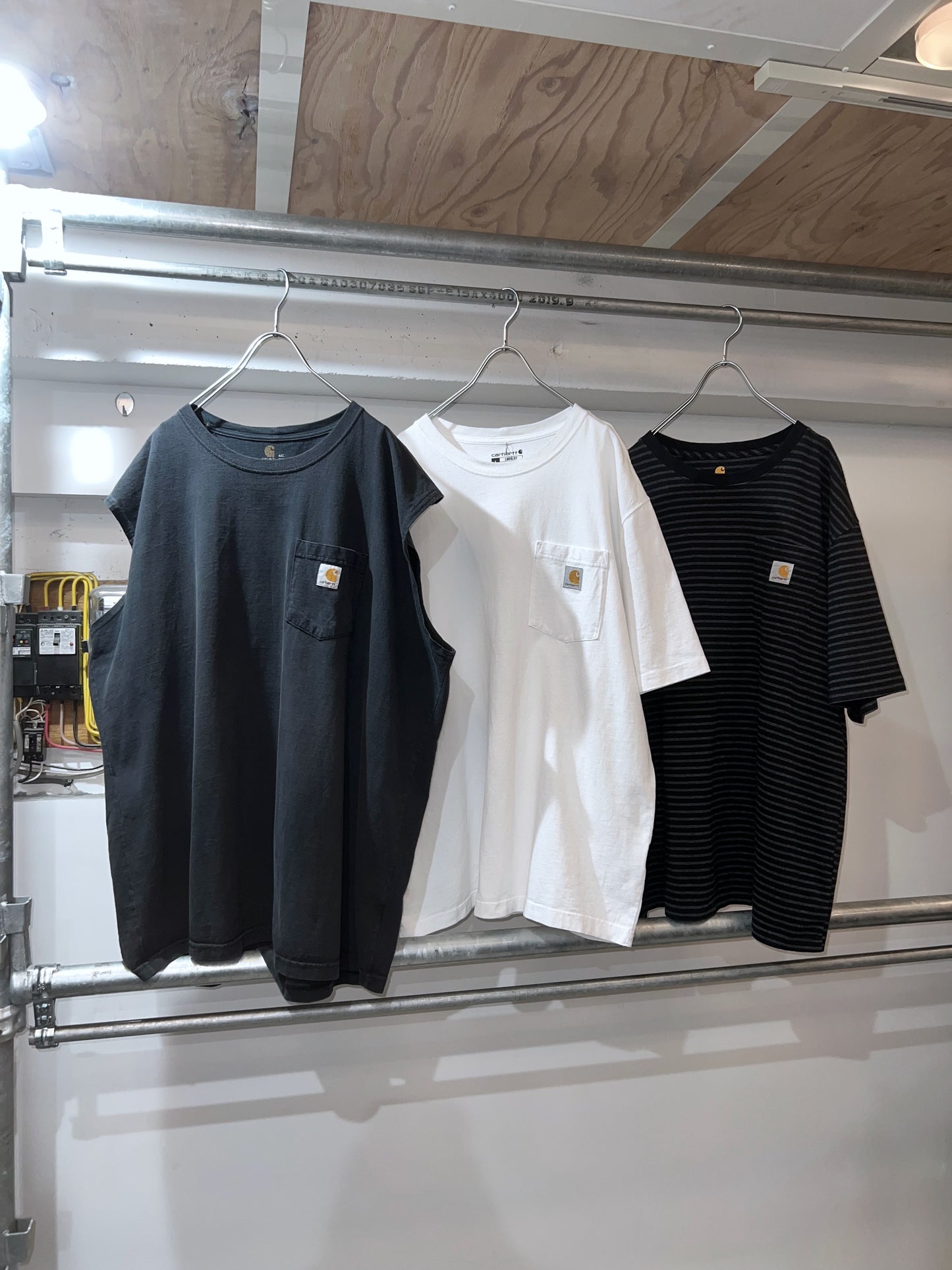 Carhartt Striped Pocket Tee