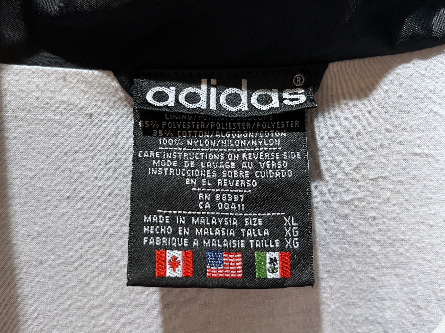 Vintage Adidas Nylon Jacket