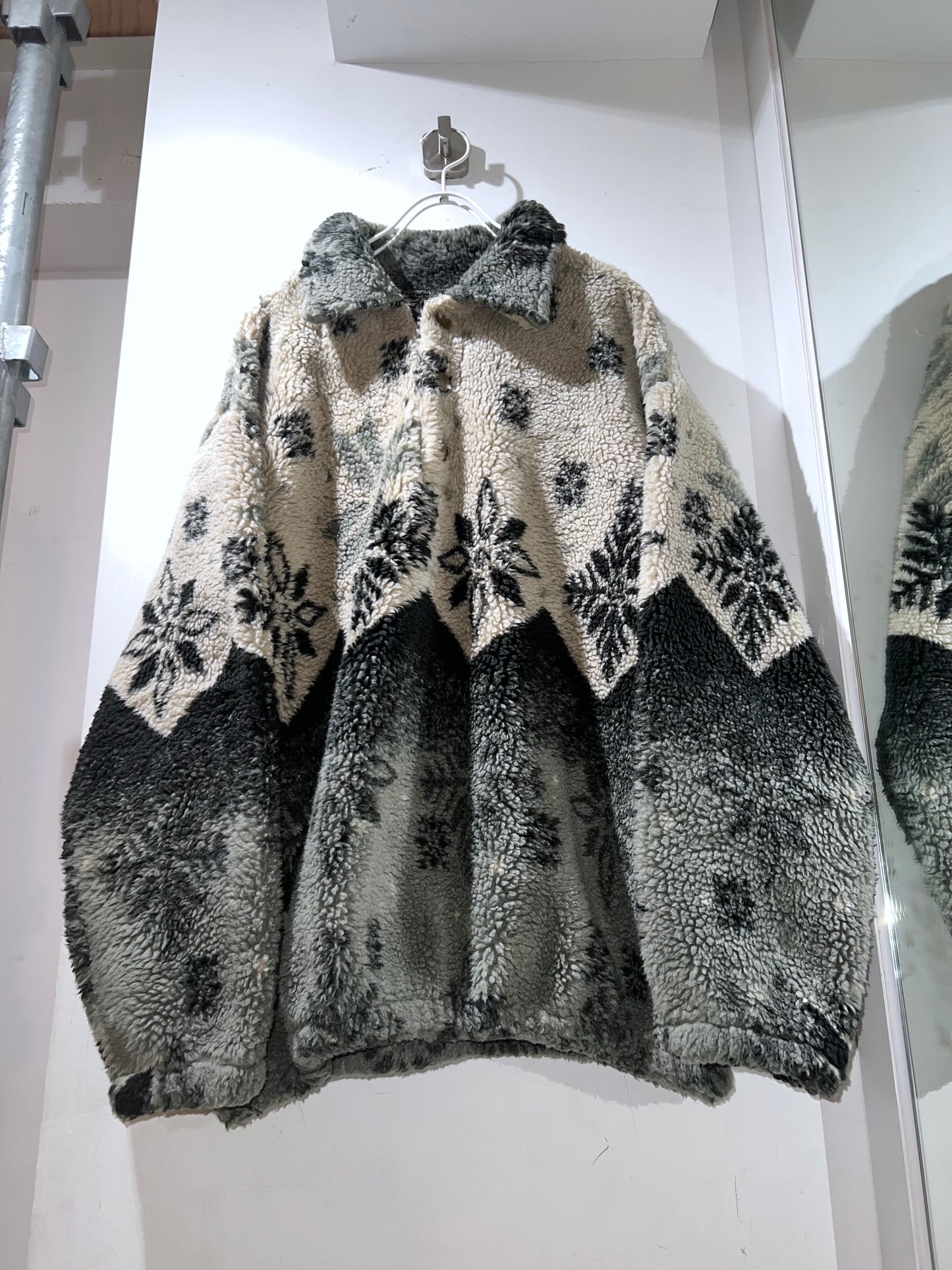 Old Rockies Snowflake Boa Fleece Pullover