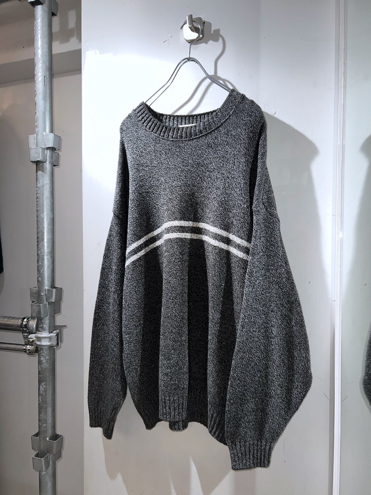 00's Windriver Mix Grey Design Sweater