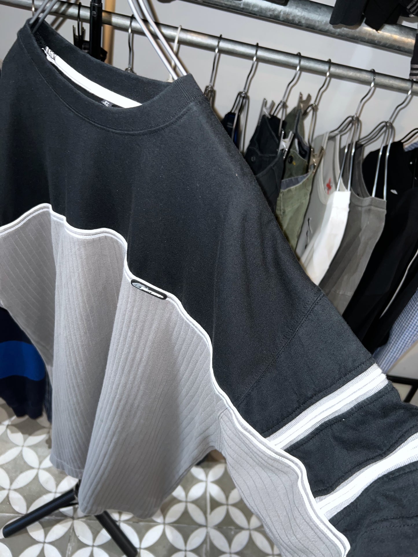 Y2K Point Zero Piping Shirt